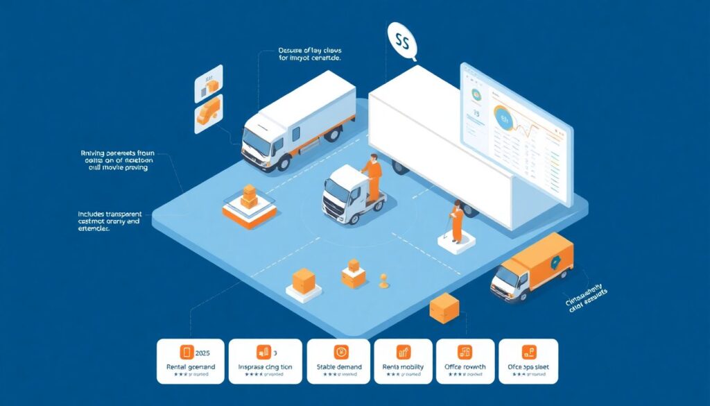 Как заработать на помощи в организации переездов - иллюстрация