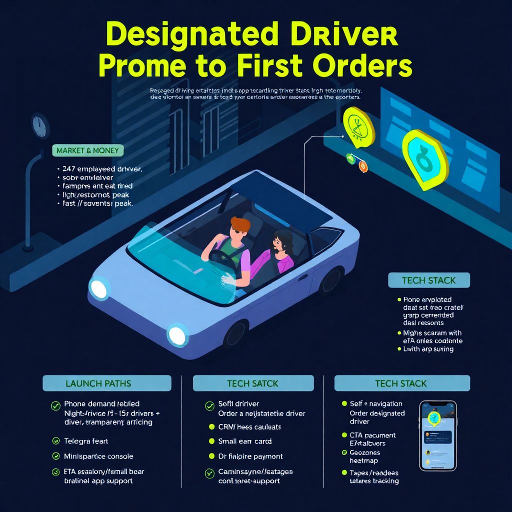 Как заработать на услугах трезвый водитель