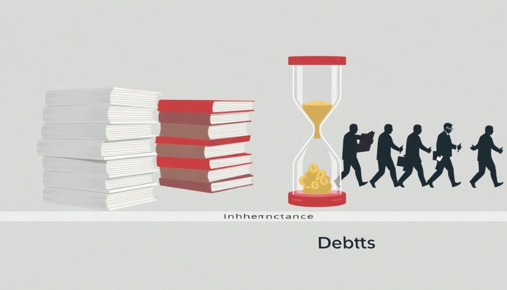 Как оформить наследство, если есть долги у наследодателя - иллюстрация