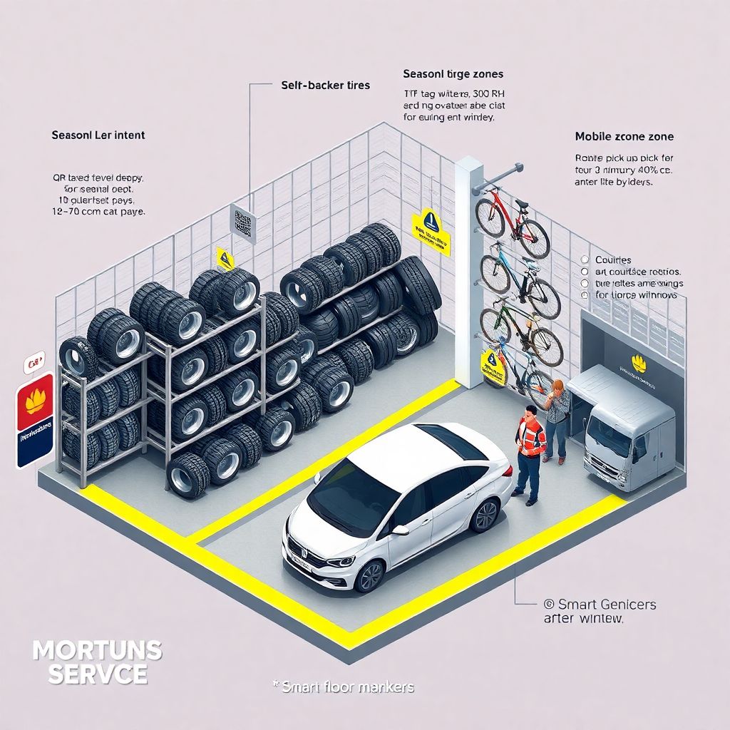 Как заработать на организации хранения вещей (сезонных шин, велосипедов)