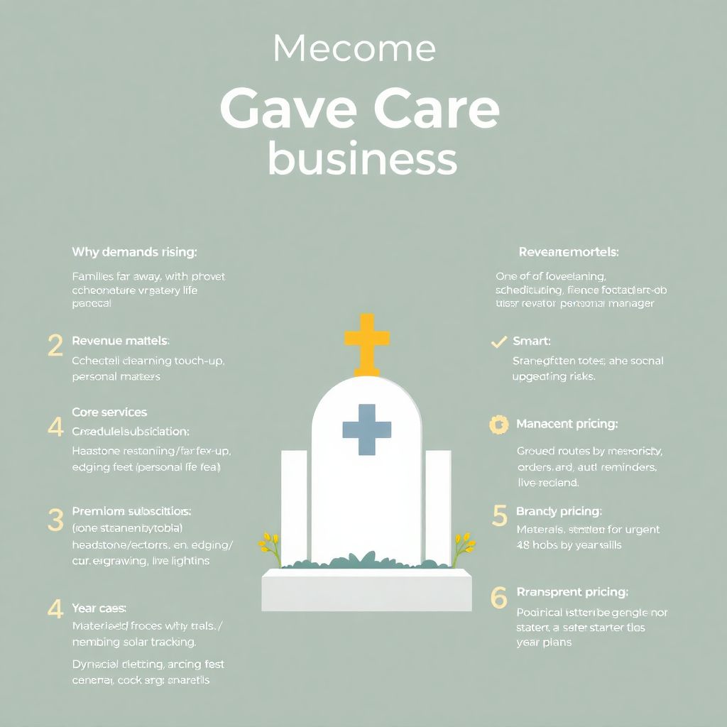 Как заработать на услугах по уходу за могилами