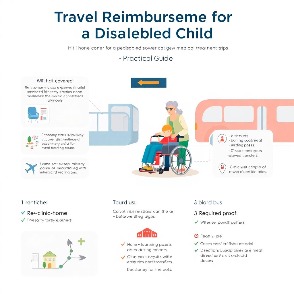 Как пенсионеру получить компенсацию за проезд ребенка инвалида к месту лечения