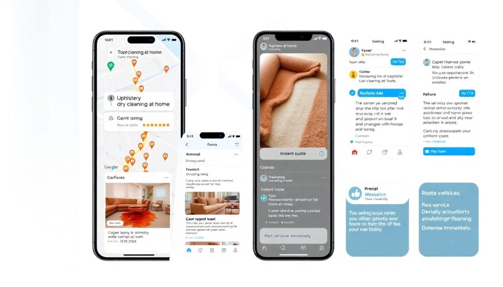 Как заработать на услугах по чистке ковров и мягкой мебели - иллюстрация