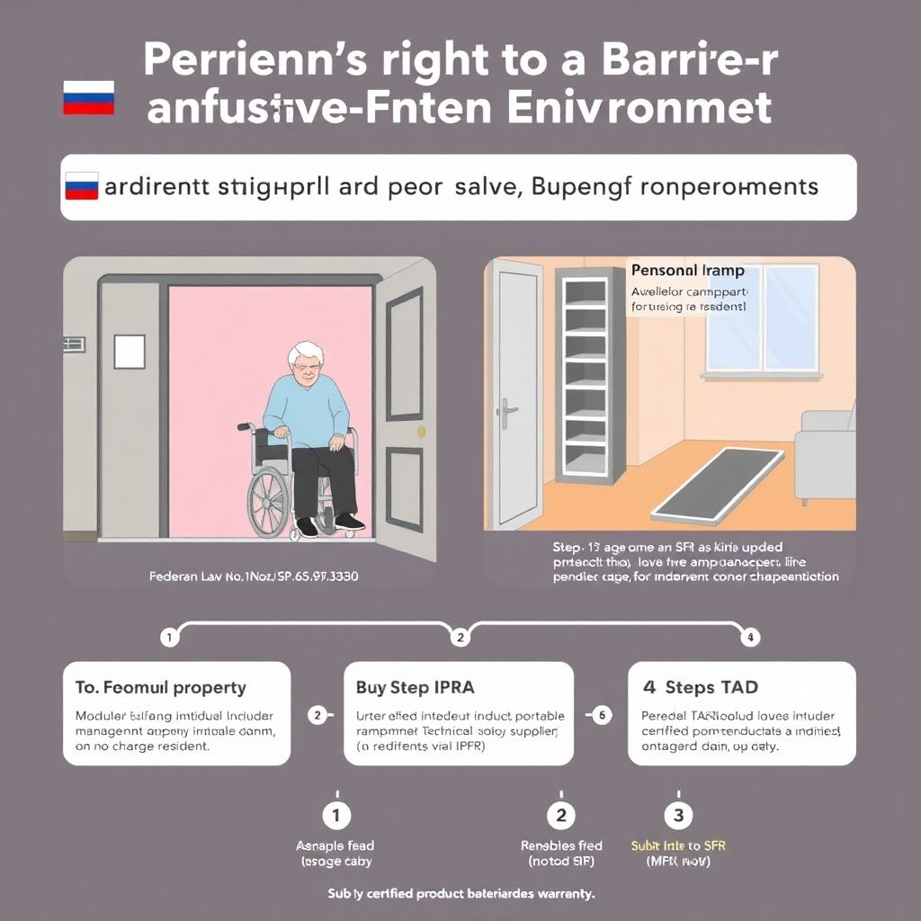 Как пенсионеру получить компенсацию за покупку и установку пандуса