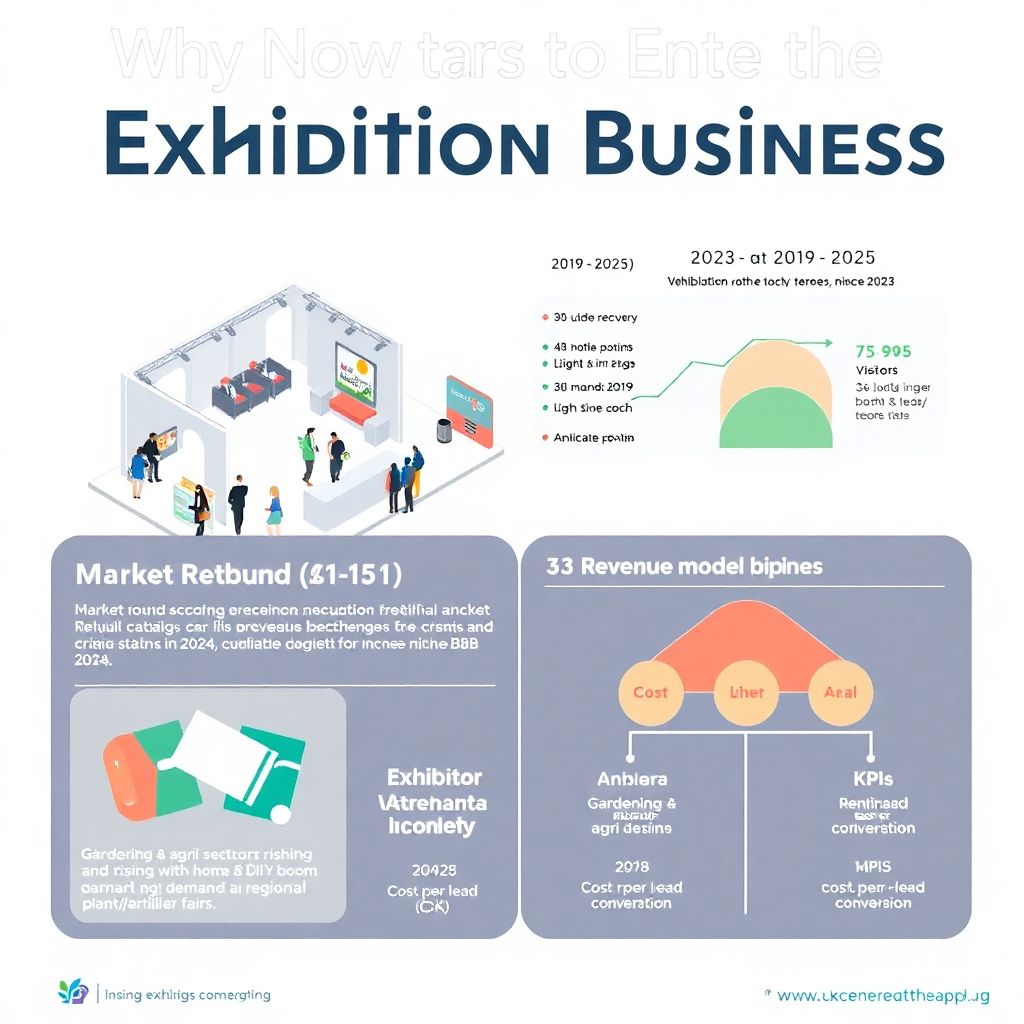 Как заработать на помощи в организации и проведении выставок (например, для садоводов)