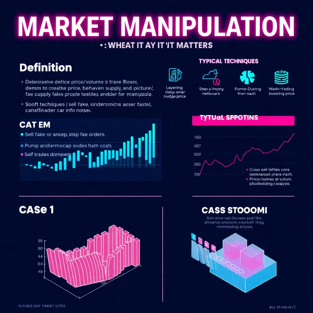 Что такое манипулирование рынком