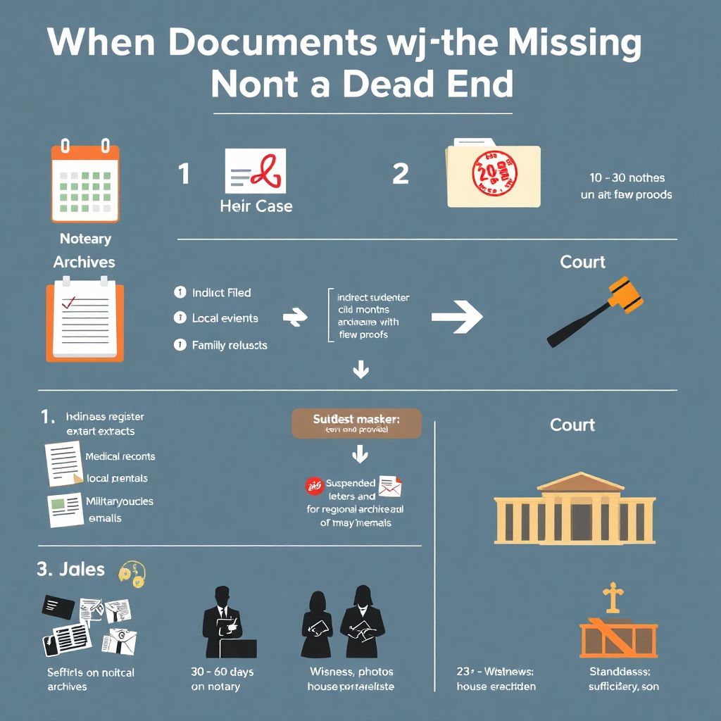 Как оформить наследство, если вы не можете предоставить документы, подтверждающие родство