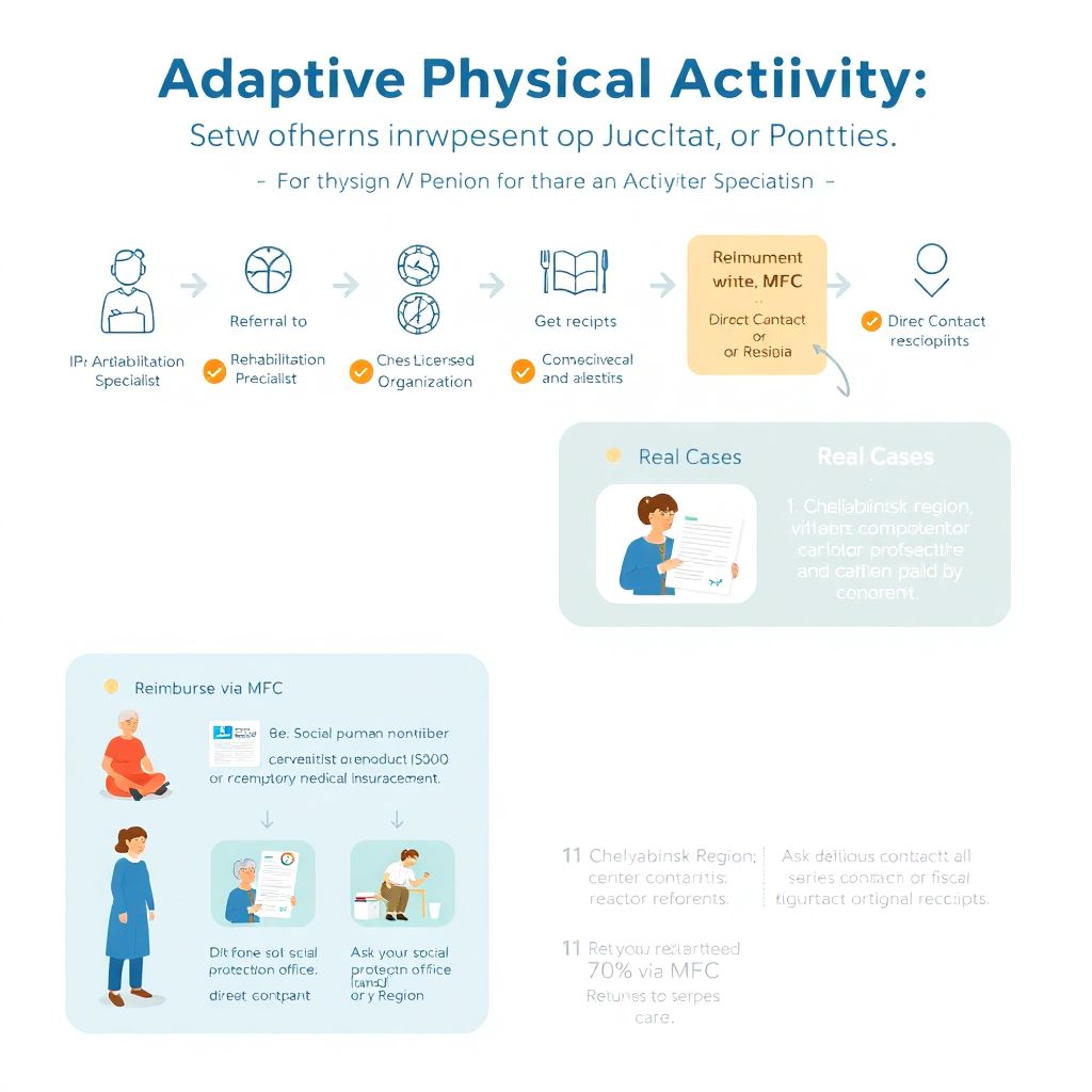 Компенсация за услуги адаптивной физической культуры для пенсионера: как получить Как пенсионеру получить компенсацию за услуги по адаптивной физической культуре