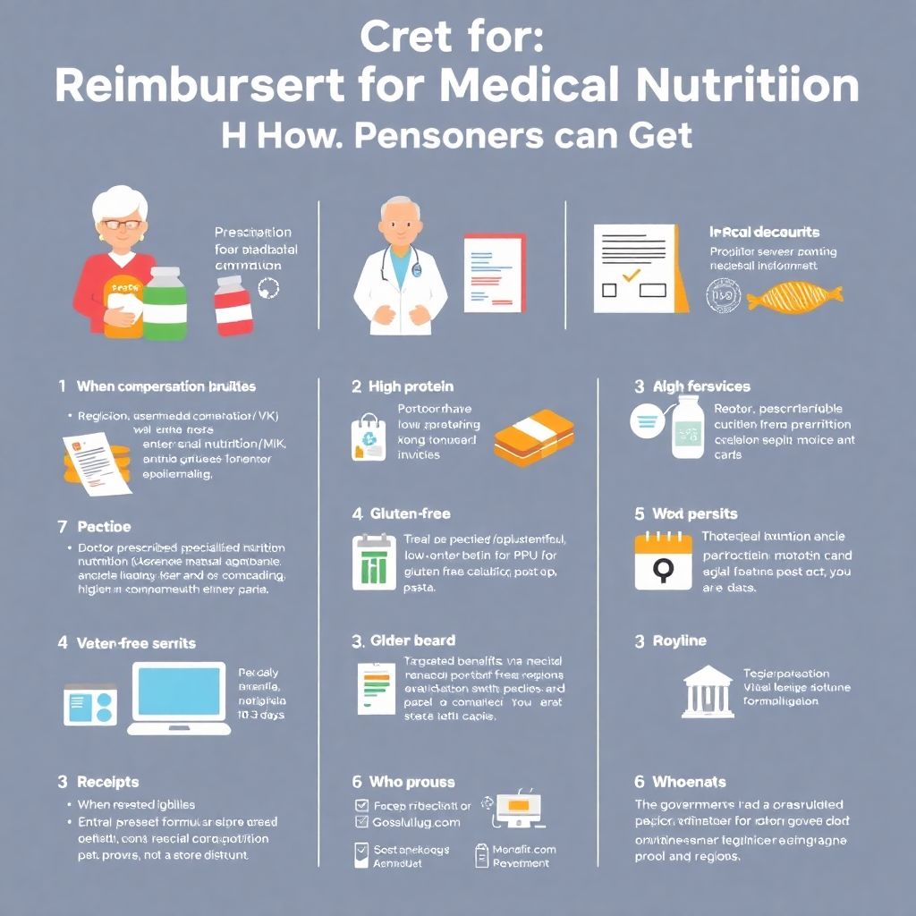 Как пенсионеру получить компенсацию за покупку продуктов питания по специальным рецептам