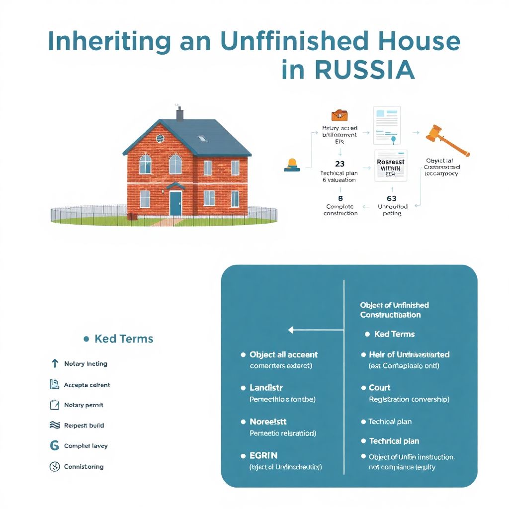 Как оформить наследство на дом, который не был введен в эксплуатацию