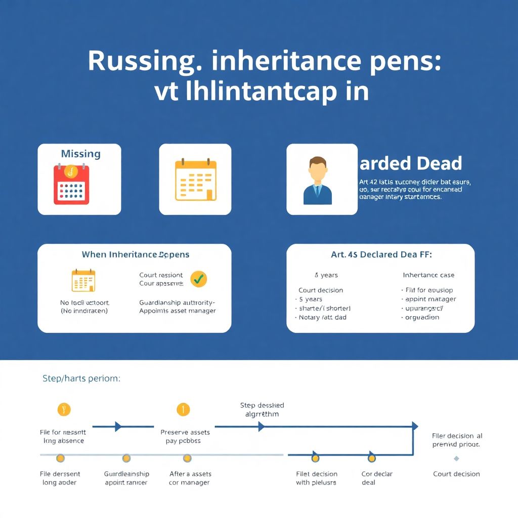 Как оформить наследство, если наследодатель был признан безвестно отсутствующим