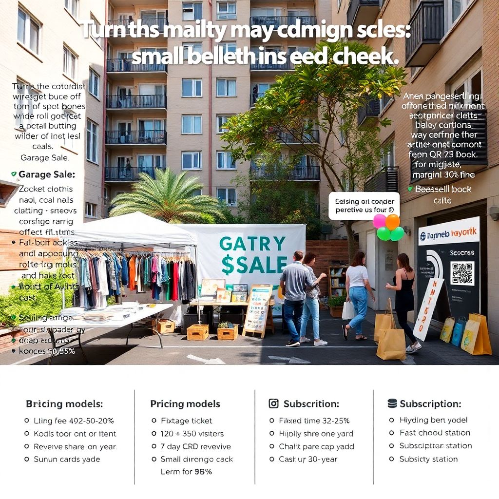 Как заработать, помогая в организации и проведении гаражных распродаж