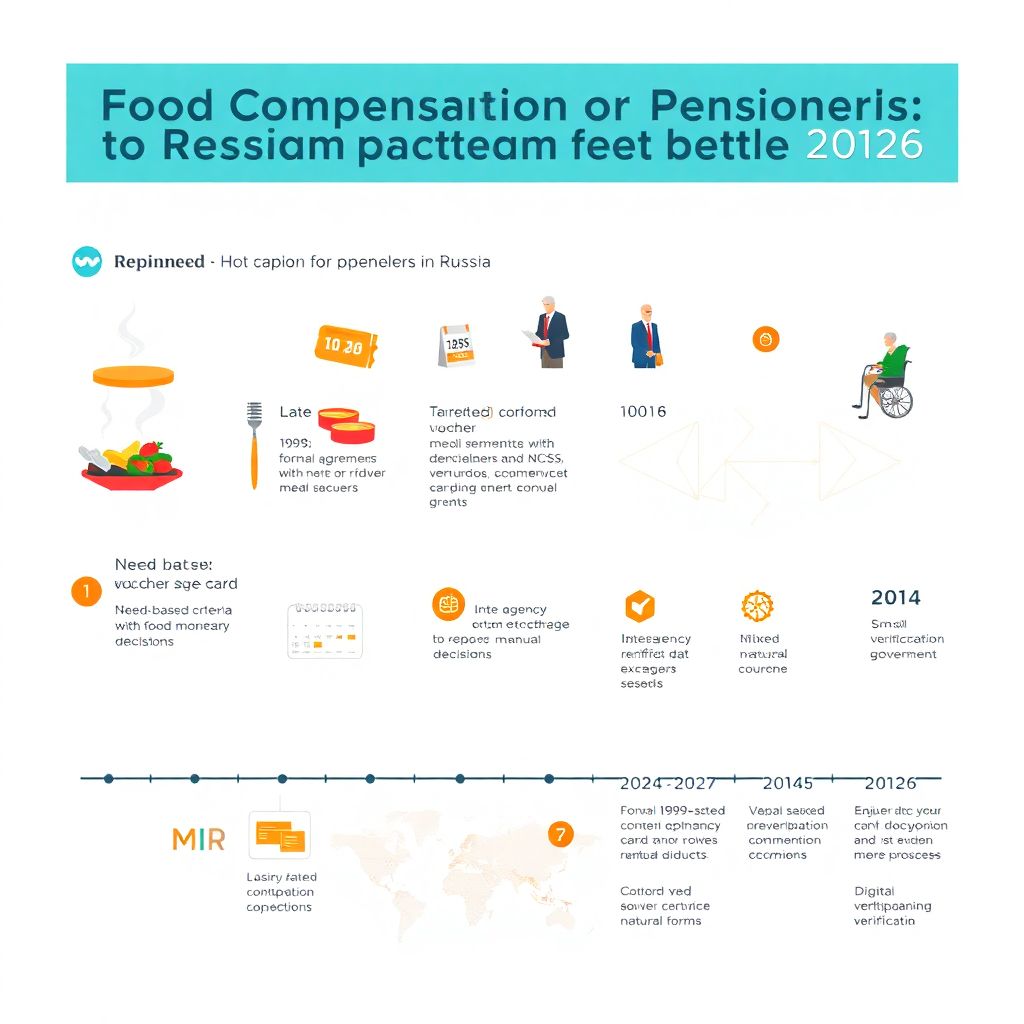 Как пенсионеру получить компенсацию за услуги по организации питания