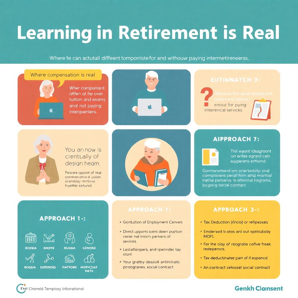 Как пенсионеру получить компенсацию за услуги по содействию в получении образования