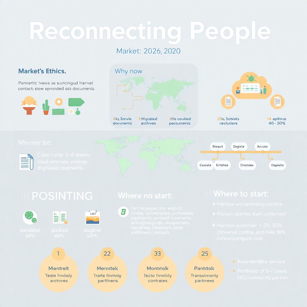 Как заработать на помощи в поиске и восстановлении утерянных связей с родственниками