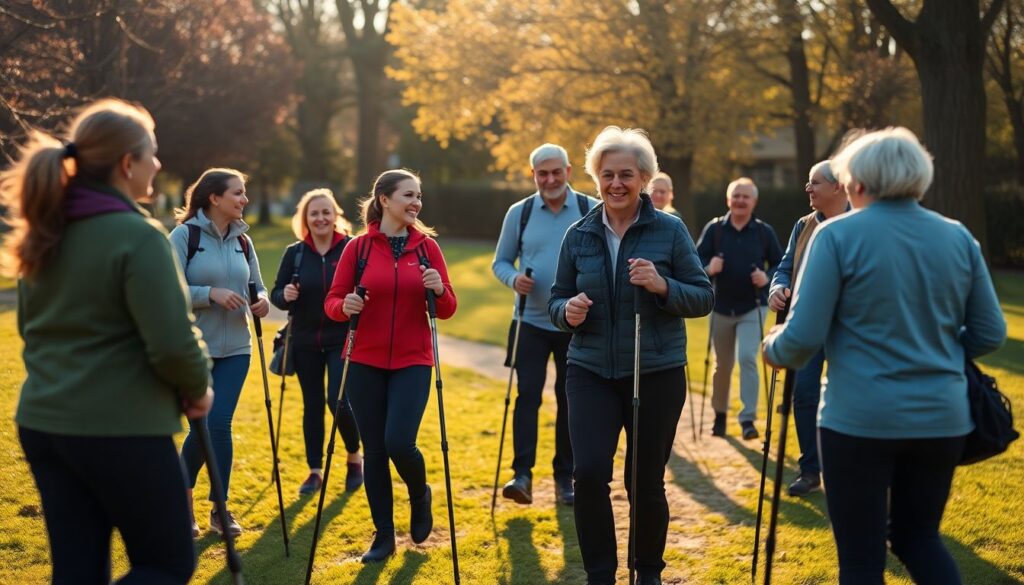 Как заработать на помощи в освоении скандинавской ходьбы и превратить это в бизнес Как заработать на помощи в освоении скандинавской ходьбы - иллюстрация