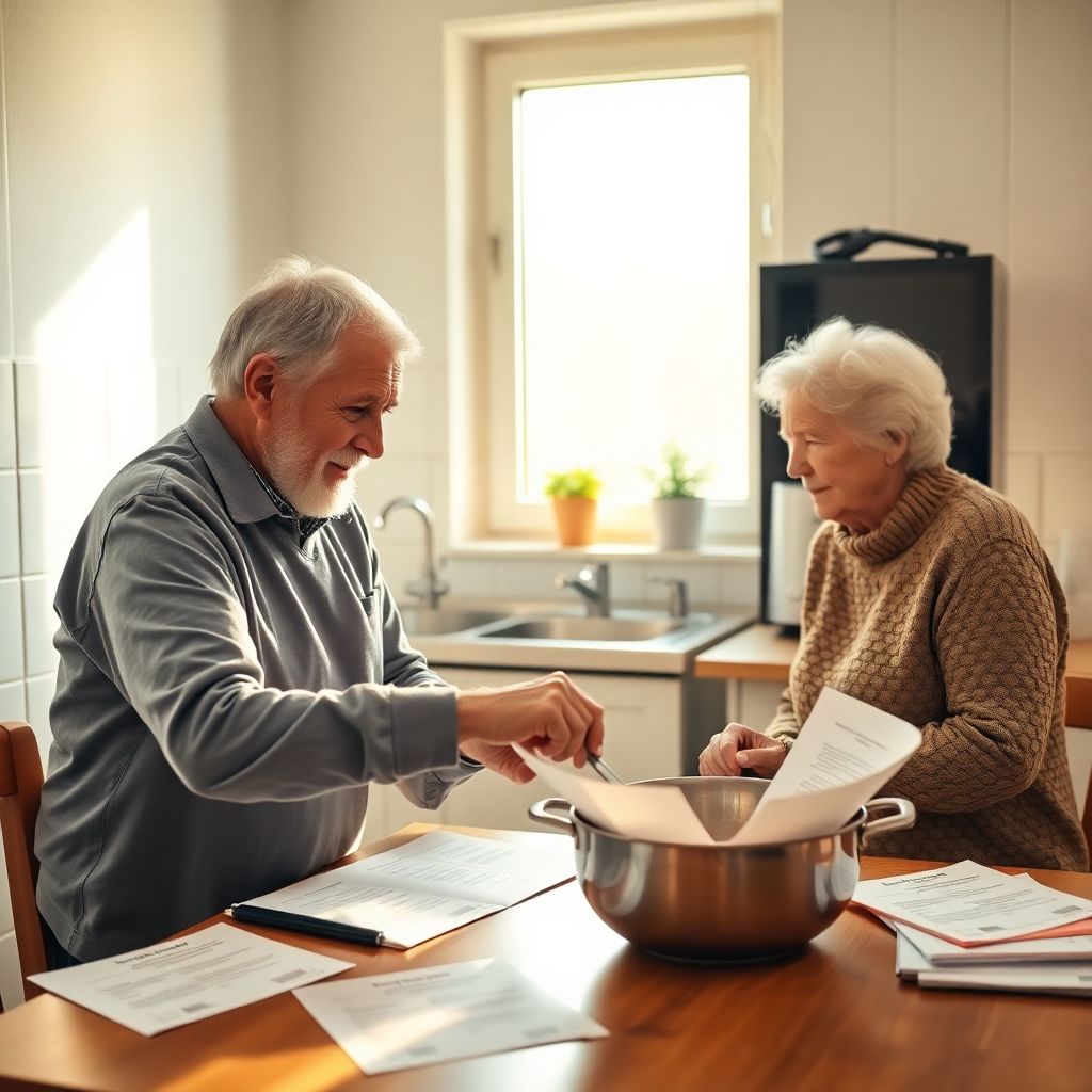 Как пенсионеру получить компенсацию за услуги по приготовлению пищи