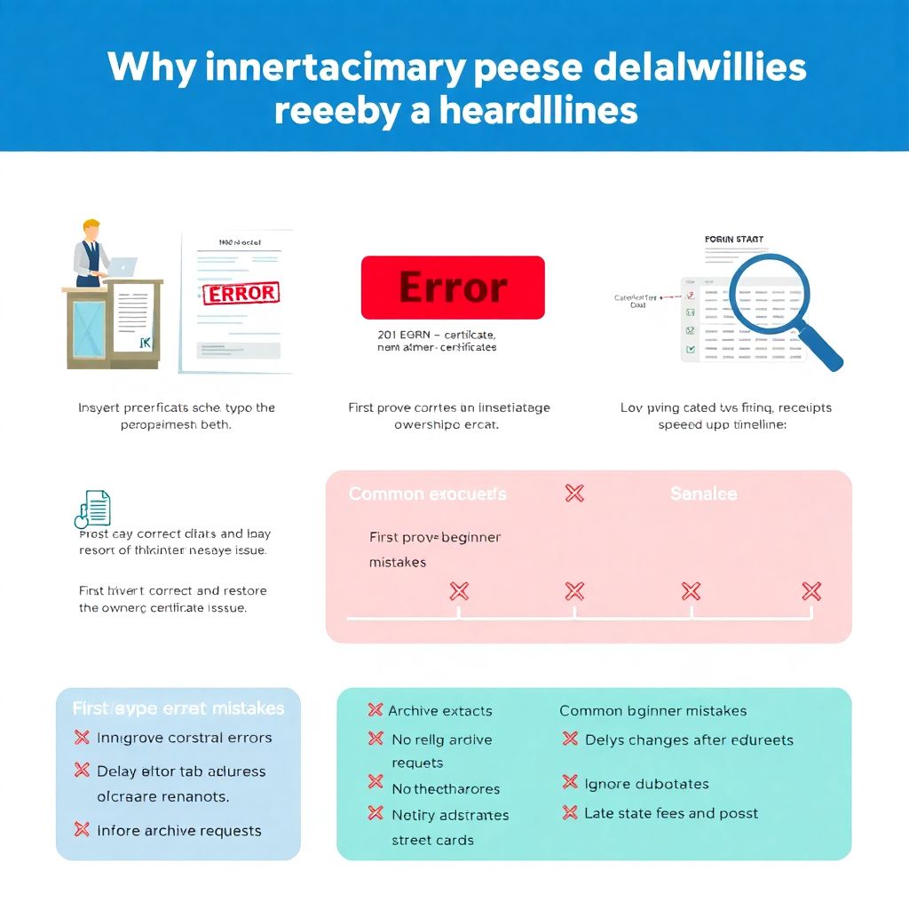 Как оформить наследство, если в документах на имущество есть ошибки