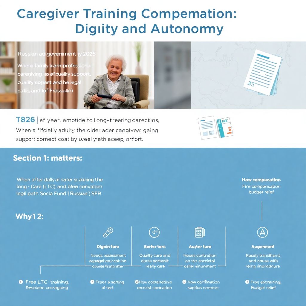 Как пенсионеру получить компенсацию за услуги по обучению родственников уходу за ним