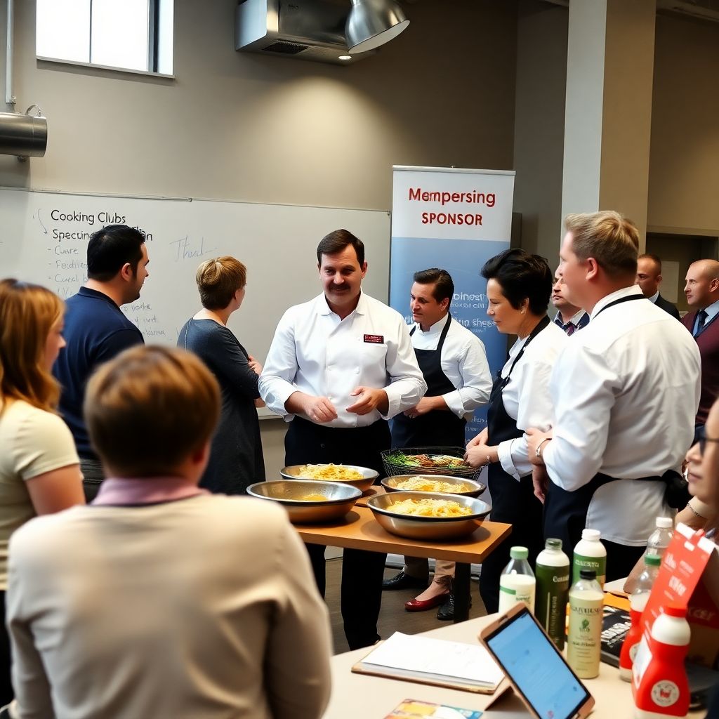 Как заработать на помощи в организации клуба любителей кулинарии